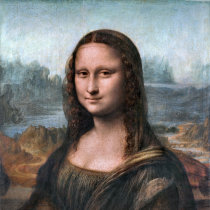 The Mona Lisa’s original colours