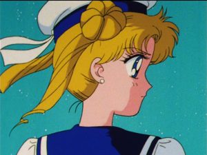 Sailor Moon episode 42 - Usagi as a sailor